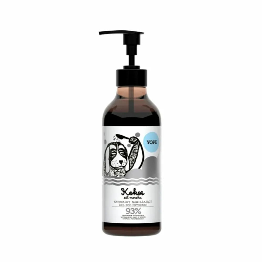 Żel Pod Prysznic Kokos i Sól Morska 400 ml Yope